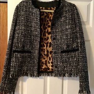 Dolce & Gabbana b&w Tweed Blazer